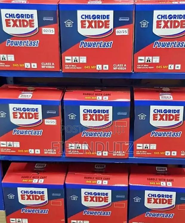 Heavy Duty Chloride Exide Car Batteries - main view