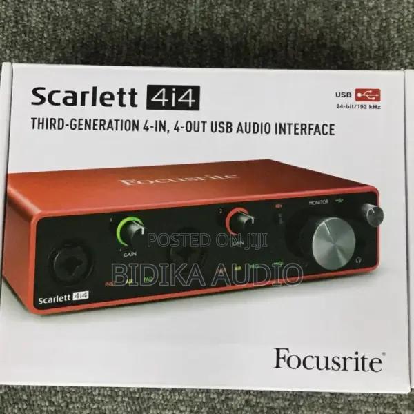 Focusrite Scarlett 4i4 3rd Gen Usb Audio Interface Soundcard