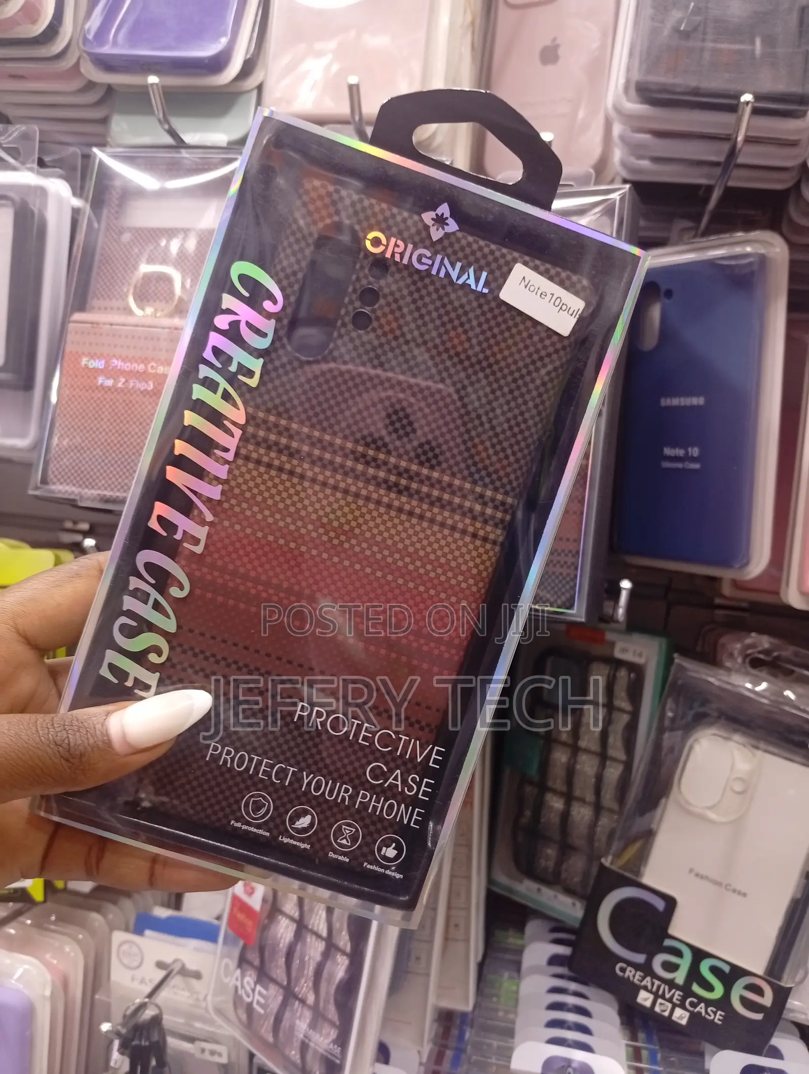 Samsung Galaxy Note 10 Plus "Tribal" Textured Design Case