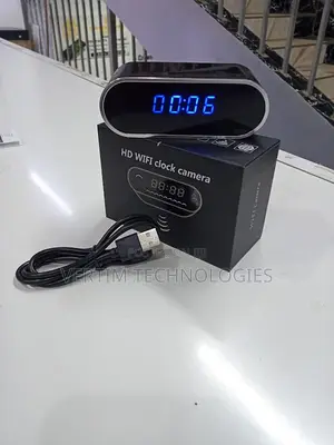 Digital Clock Hidden Camera - Wifi Smart Spy Cam Lookcam