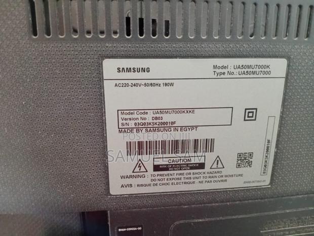 50" Samsung Tv - thumbnail 2