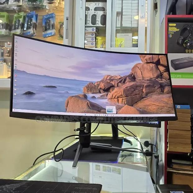 Msi Mag342cqr Gaming Monitor Curved 34 - main view