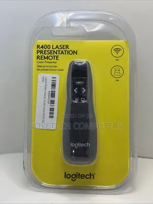 Logitech R400 Laser Presentation Remote Control Black Brand New Sealed