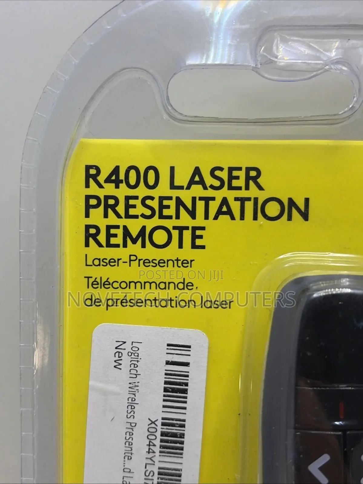 Logitech R400 Laser Presentation Remote Control Black Brand New Sealed