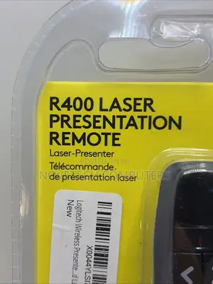 Logitech R400 Laser Presentation Remote Control Black Brand New Sealed