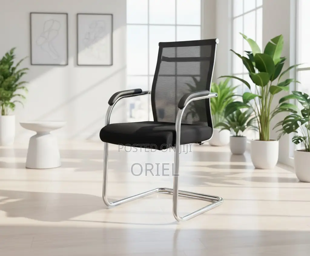 Office Visitor Chair : Office Mesh Waiting Chair