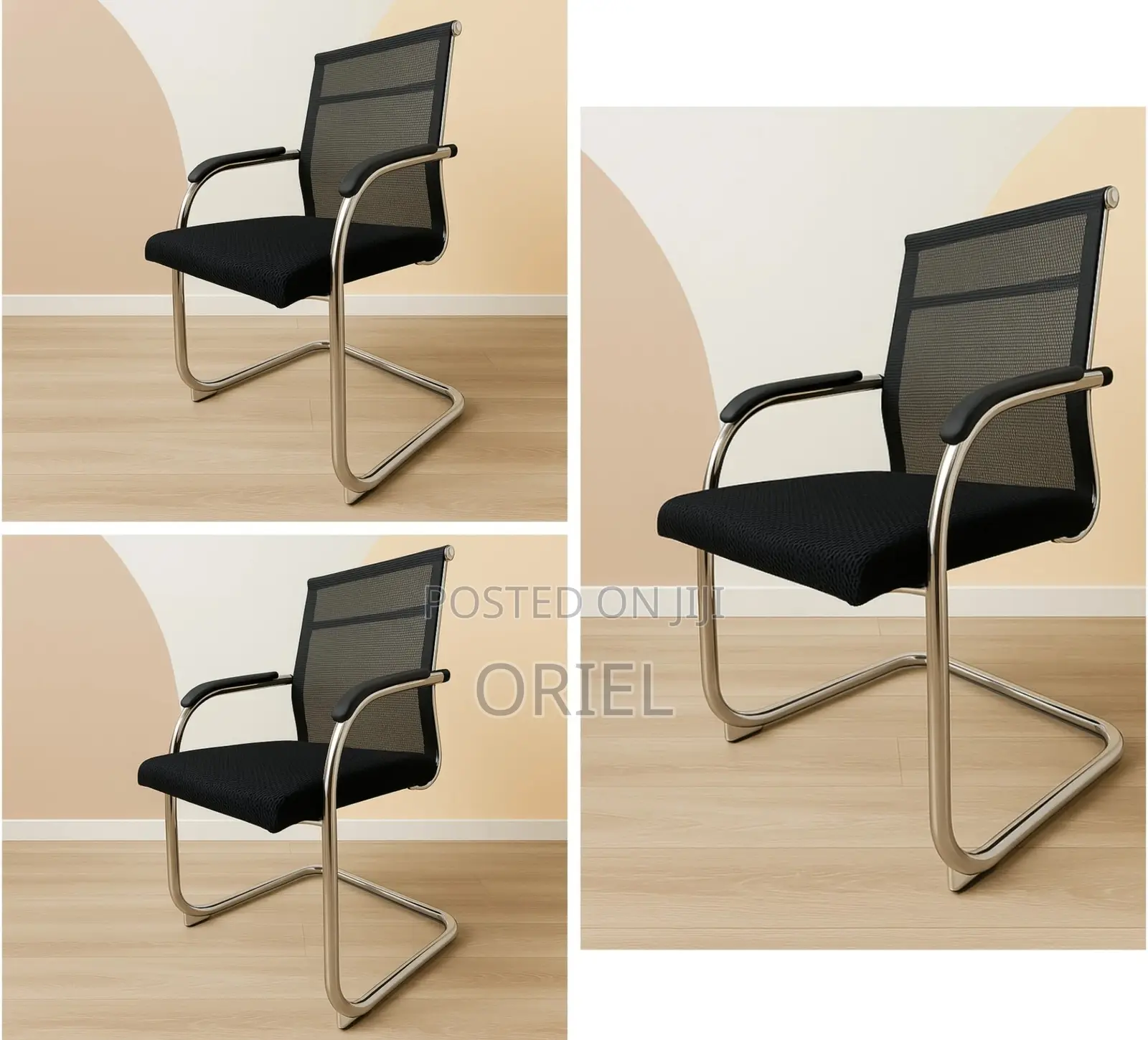 Office Visitor Chair : Office Mesh Waiting Chair