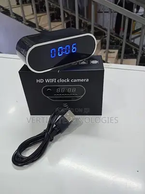 Smart Table Clock Camera - Hidden Spy Came Lookcam App