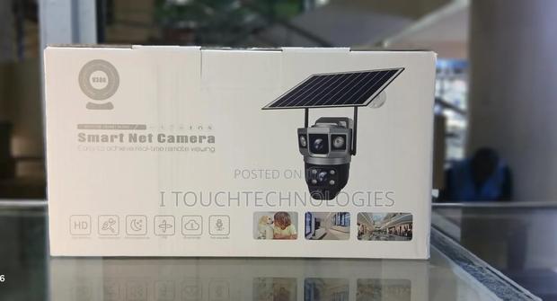 4g Dual Lense Solar Powered CCTV Camera