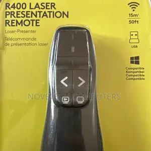 Logitech R400 Professional Wireless Presenter Laser Pointer New Sealed