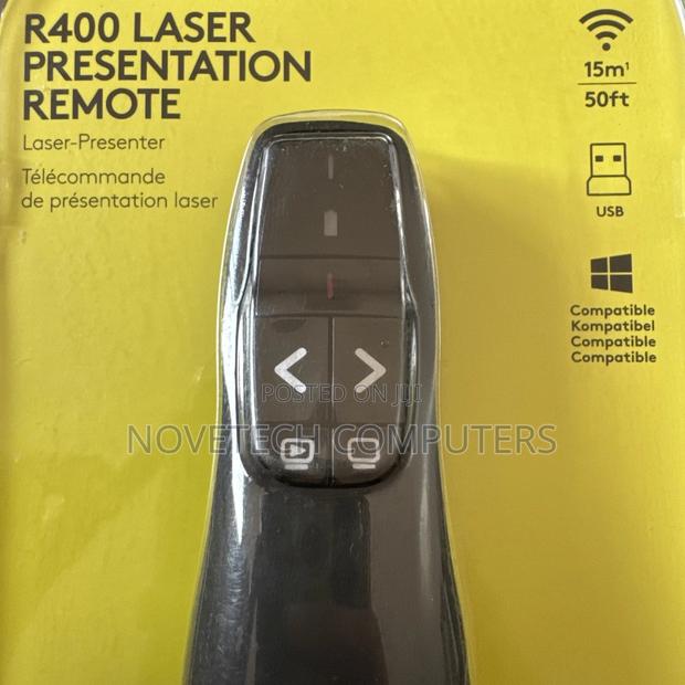 Logitech R400 Professional Wireless Presenter Laser Pointer New Sealed - thumbnail 2