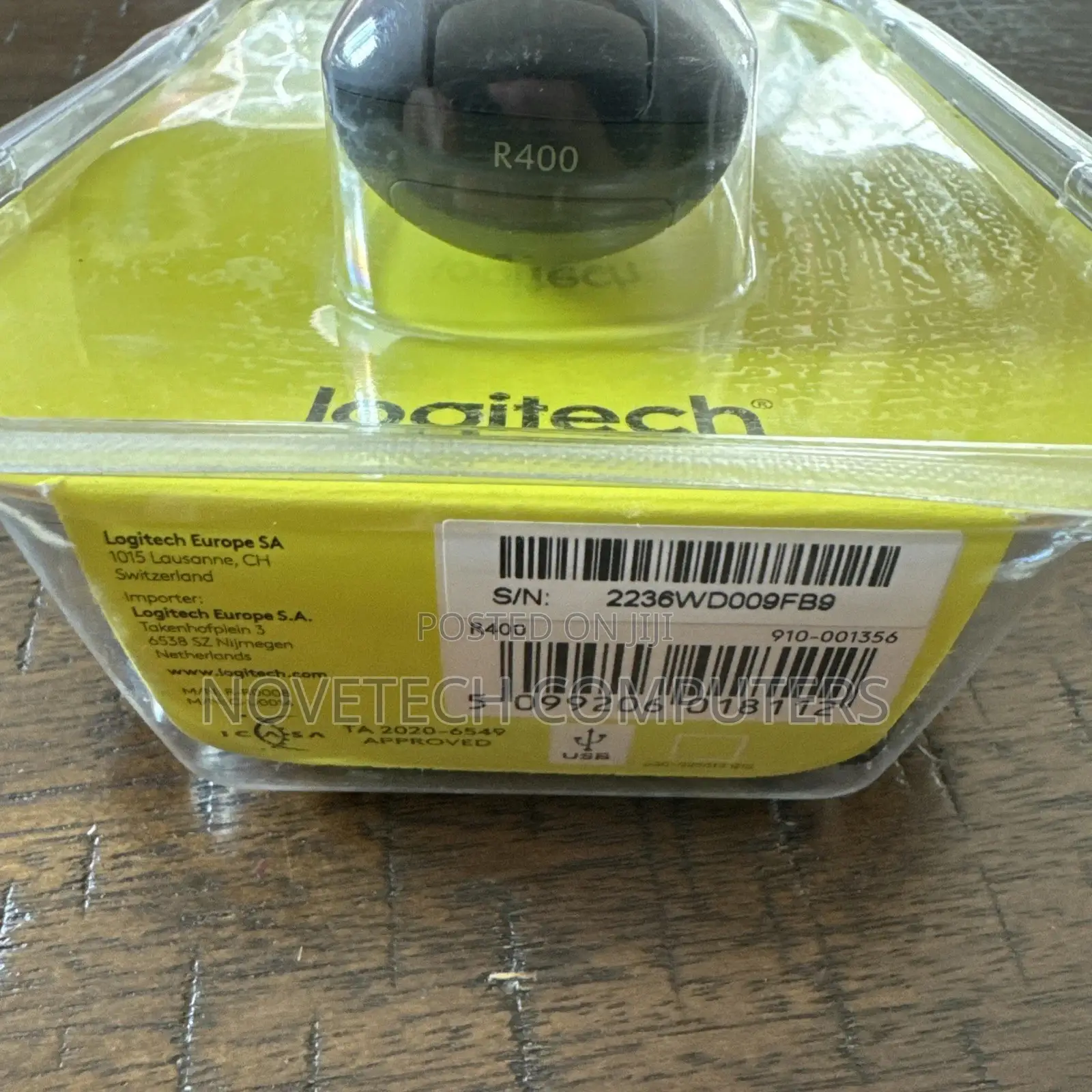 Logitech R400 Professional Wireless Presenter Laser Pointer New Sealed