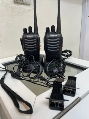 Baofeng 888s Walkie Talkie Radio Calls -2 Pieces-With Earphones