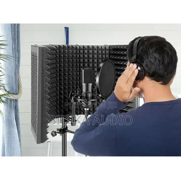 Portable Vocal Booth Ambient Reflection Filter( 5 Panels)