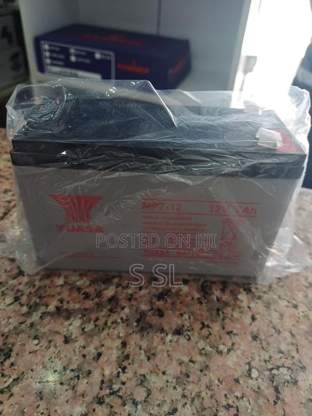 Yuasa 12v 7ah Ups Battery - Nairobi - thumbnail 2