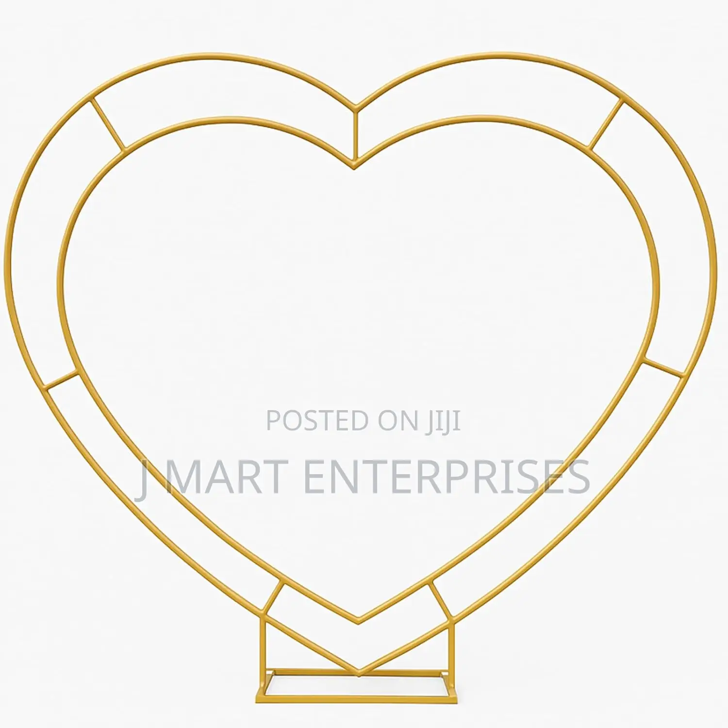 Heart Shaped Balloon Arch Stand for Proposal,