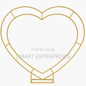 Heart Shaped Balloon Arch Stand for Proposal,