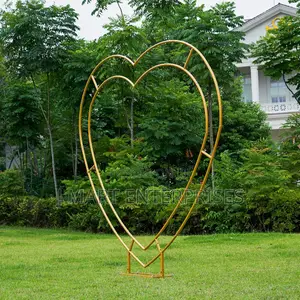 Heart Shaped Balloon Arch Stand for Proposal,