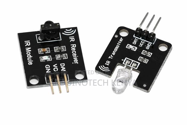 1 Set 38khz Ir Infrared Transmitter and Receiver Sensor Module Kit.