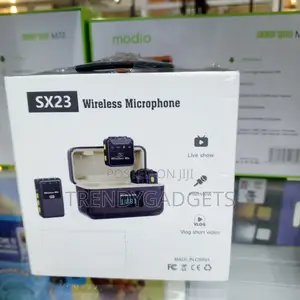 Sx23 Plug Play Wireless Mic Interview Content Creator
