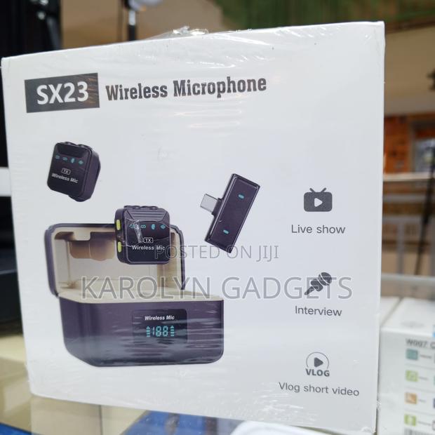Sx23 Wireless Lavalier Microphone Set