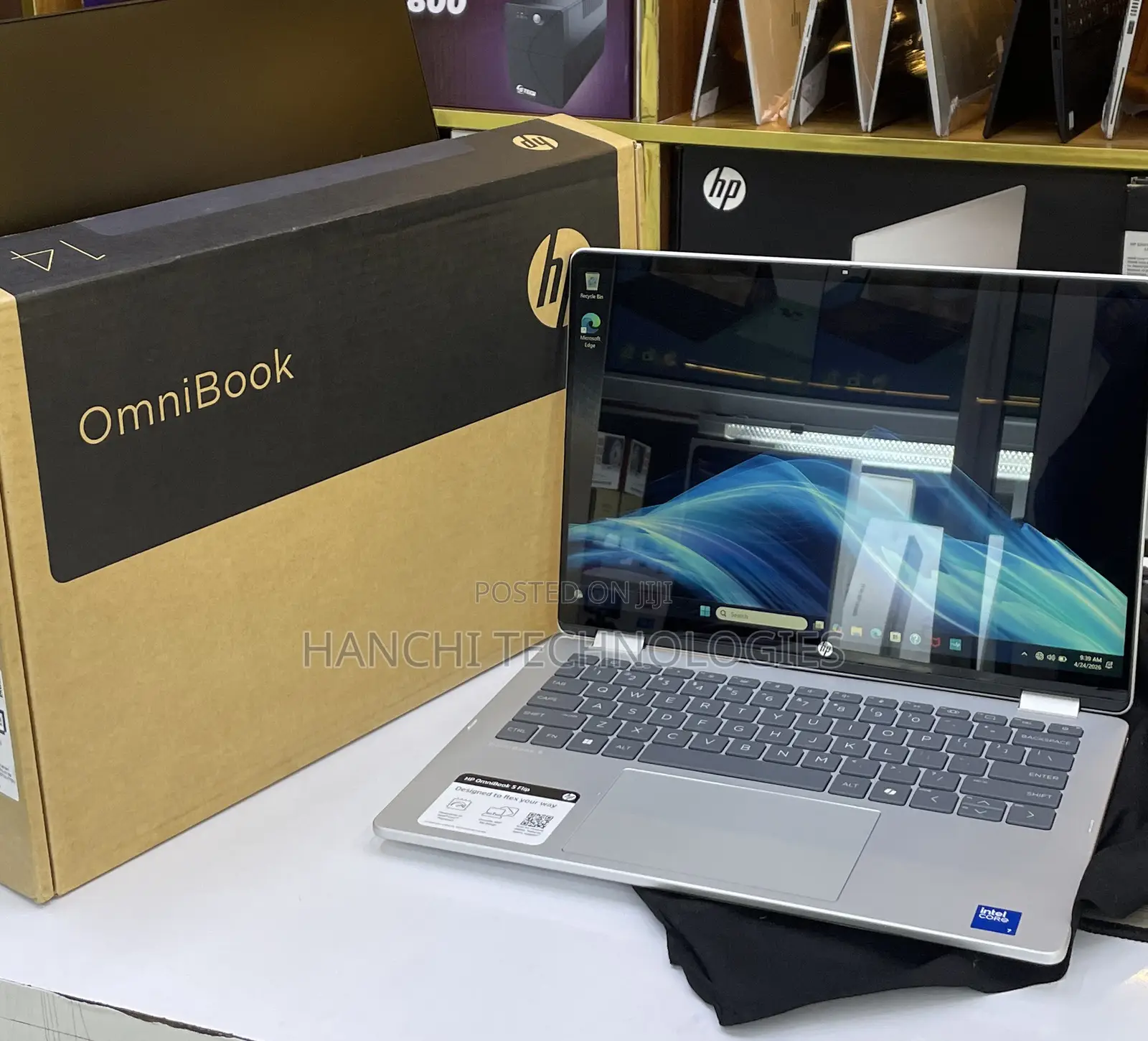New Laptop HP OmniBook 5 Flip 16GB Intel Core 7 SSD 512GB