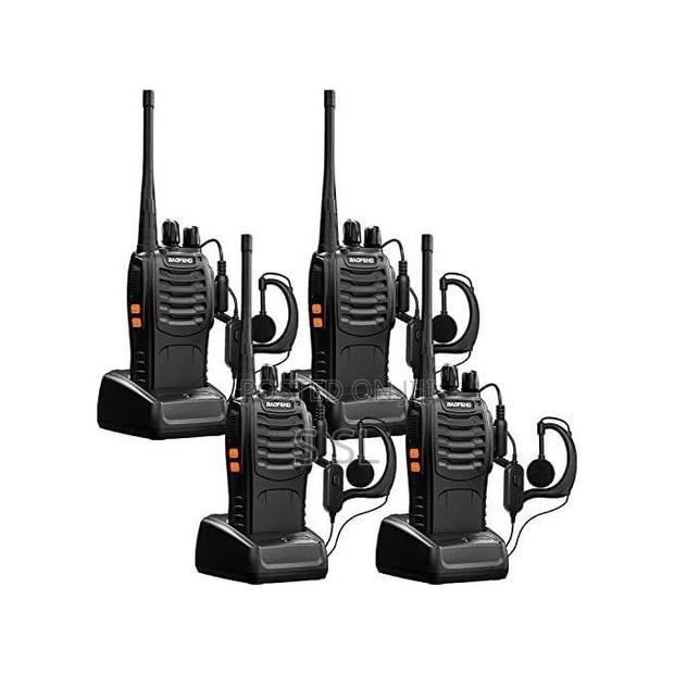 Baofeng Bf-888s Walkie Talkies 16 Channels 2-Way - 4 Pieces Pack