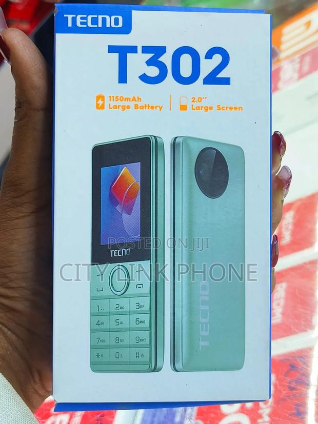 New Tecno T302 Black