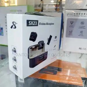 Sx23 Vlog Wireless Mic Noise Reduction 9 Hour Battery