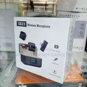 Sx23 Vlog Wireless Mic Noise Reduction 9 Hour Battery