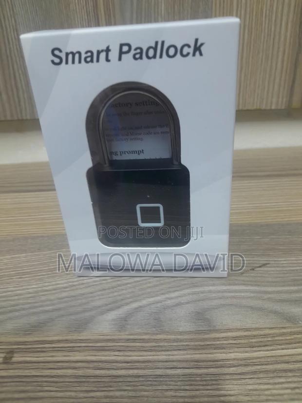 Smart Padlock With the Best Fingerprint Sensor Best in Security