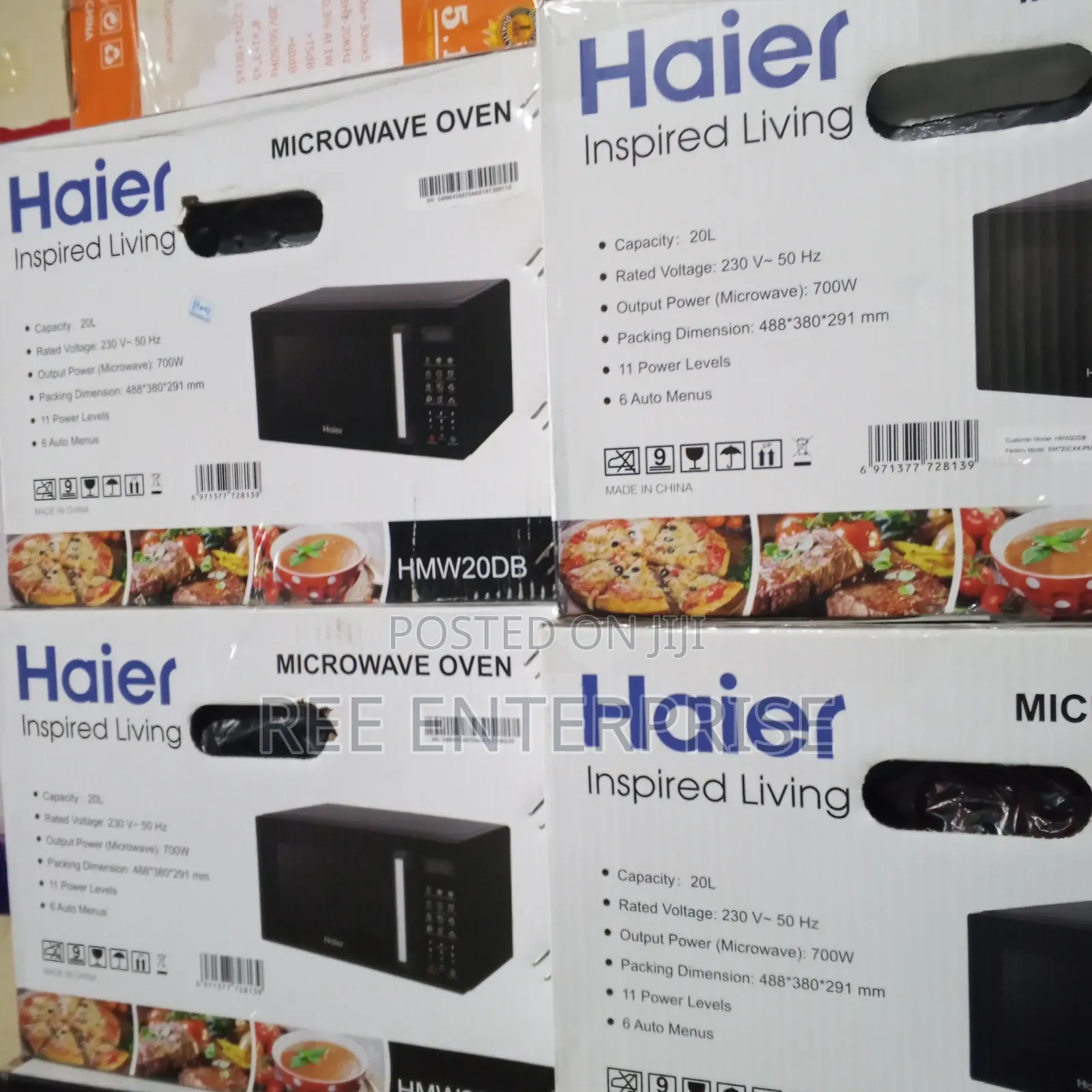 Haier Digital Microwave Oven Capacity 20 Litres