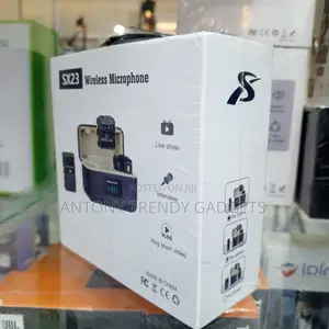 Sx23 Dual Wireless Microphone Noise Reduction Vlog Kit