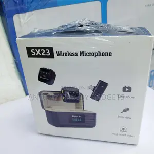 Sx23 Dual Wireless Microphone Noise Reduction Vlog Kit
