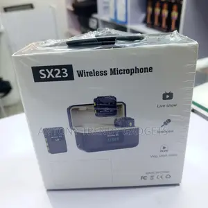 Sx23 Wireless Vlogging Mic Digital Display Charging Case