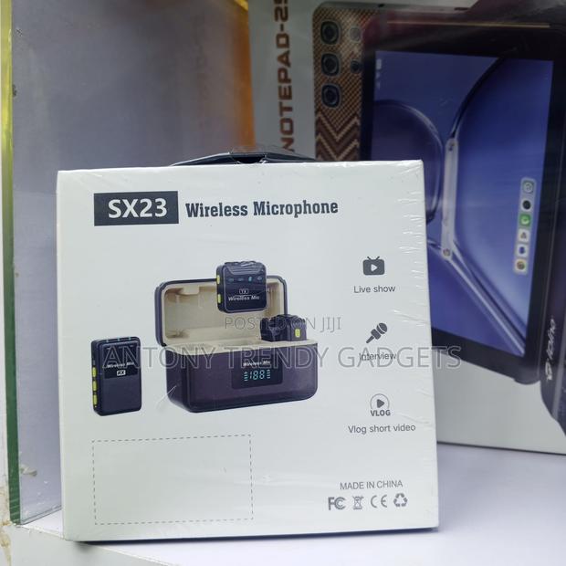 Sx23 Interview Wireless Microphone 9h Battery 40m Range