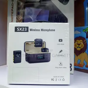 Sx23 Interview Wireless Microphone 9h Battery 40m Range