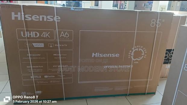 Hisense 85" Uhd A6 - main view