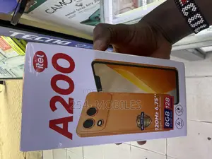 New Itel A200+ 128 GB Black