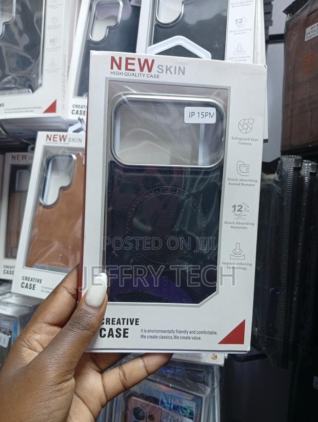 iPhone 15 Pro Max Shock-Absorbing Raised Bumper New Skin Case