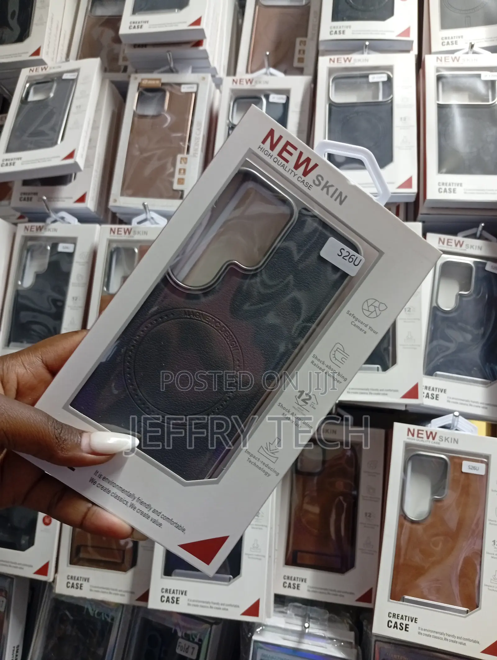 Samsung Galaxy S26 Ultra High-Quality Pu Leather Exterior Case