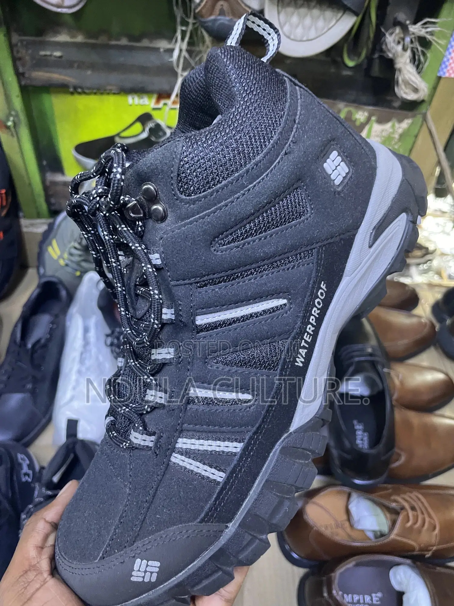 Columbia Hiking Water Proof High Top and Low Cut Boots