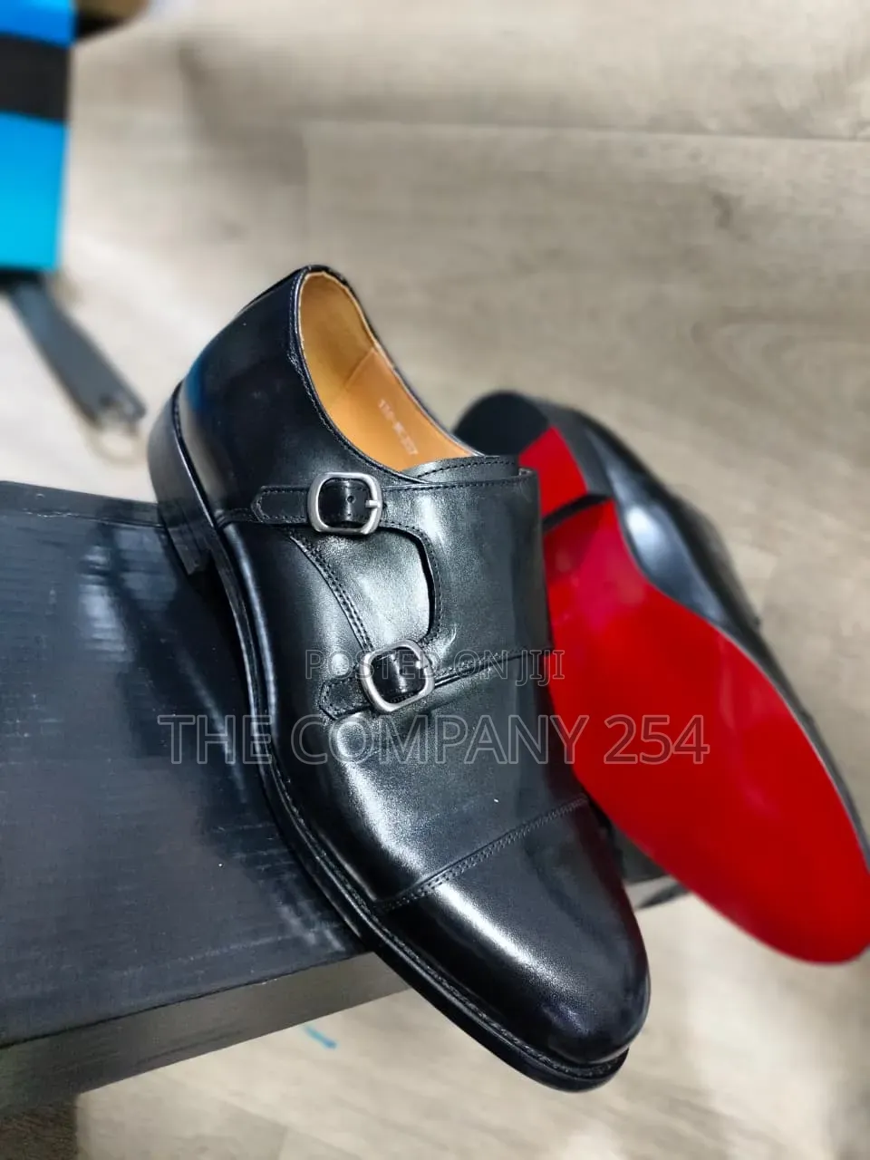 Quality Leather Official Men Wetlook Low Cut Official Shoes