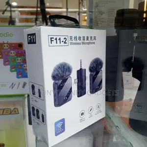 F11-2 Wireless Lavalier Mic iPhone Android Camera Set