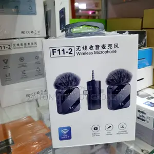 F11-2 Wireless Lavalier Mic iPhone Android Camera Set
