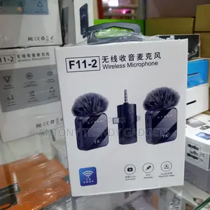 F11-2 Dual Wireless Microphone Noise Reduction Interview