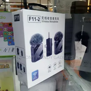 F11-2 Dual Wireless Microphone Noise Reduction Interview