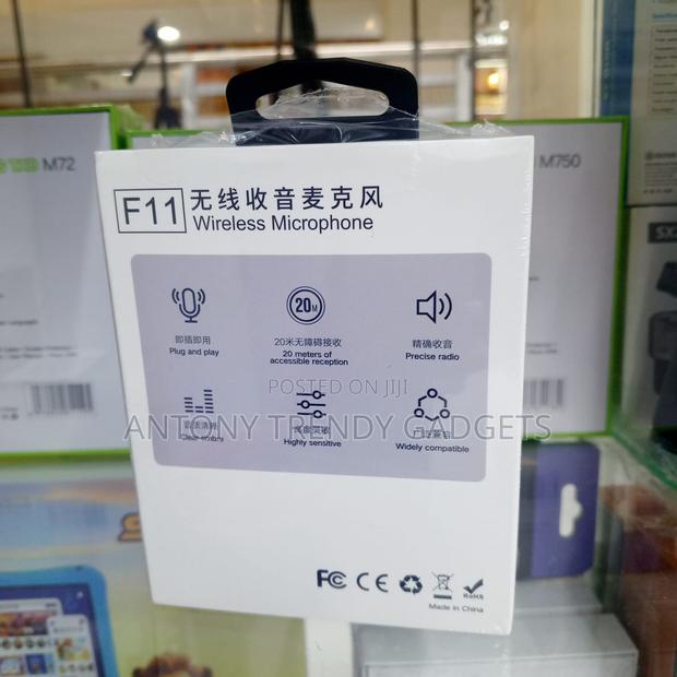 F11-2 Wireless Mic Set 20m Range Live Streaming Interview