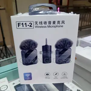 F11-2 Dual Wireless Microphone 3-in-1 Receiver Vlog Mic Set