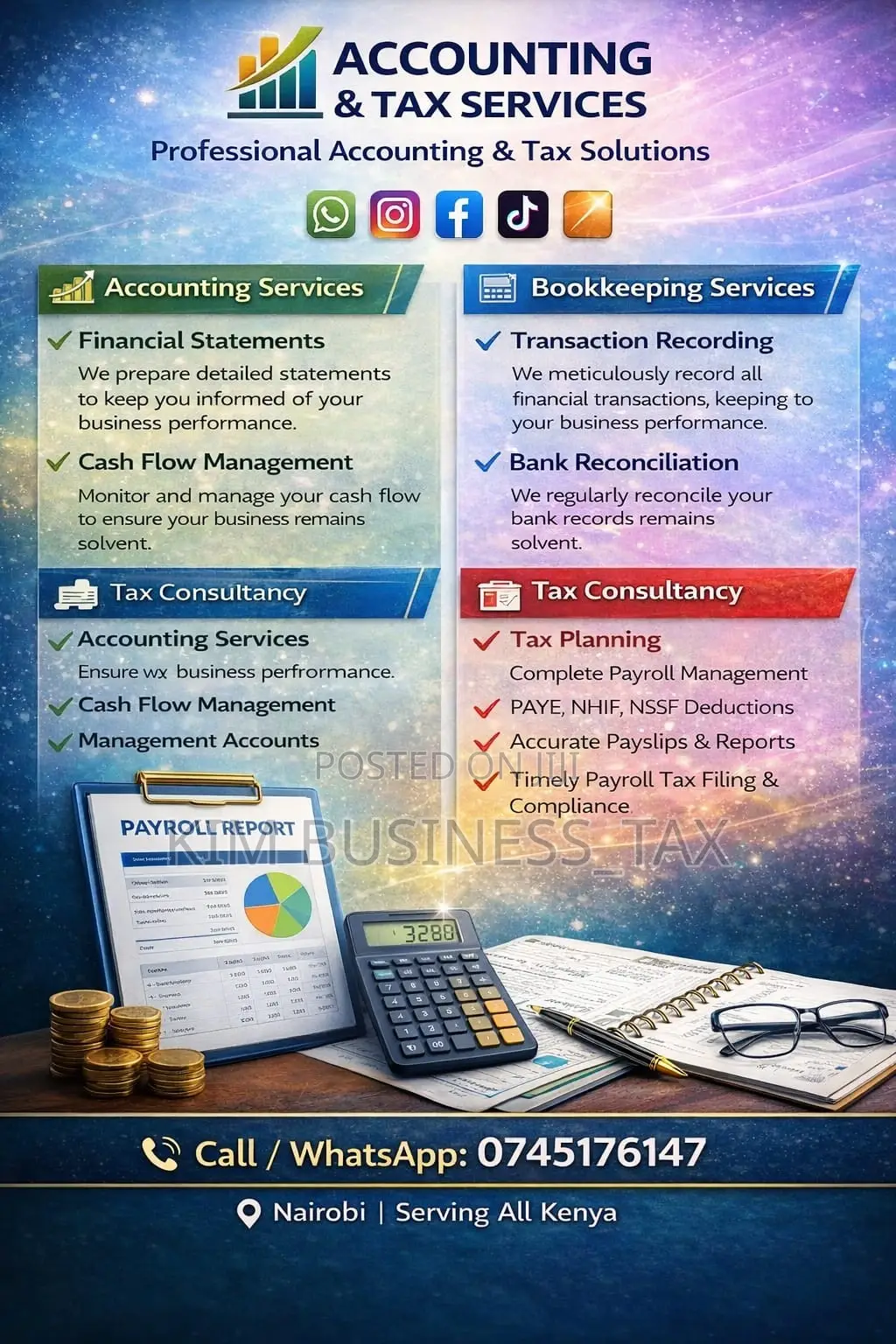 Reliable Accounting Services With Flexible Pricing